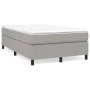 Hellgrauer Stoffbettrahmen 120x200 cm von vidaXL, Betten und Lattenroste - Ref: Foro24-3120846, Preis: 107,73 €, Rabatt: %