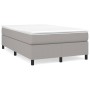 Light gray fabric bed frame 120x200 cm by vidaXL, Beds and slatted bases - Ref: Foro24-3120846, Price: 111,32 €, Discount: %