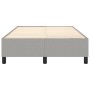 Light gray fabric bed frame 120x200 cm by vidaXL, Beds and slatted bases - Ref: Foro24-3120846, Price: 111,32 €, Discount: %