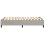 Estructura de cama de tela gris claro 120x200 cm de vidaXL, Camas y somieres - Ref: Foro24-3120846, Precio: 109,41 €, Descuen...