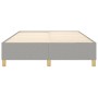 Hellgrauer Stoffbettrahmen 140x200 cm von vidaXL, Betten und Lattenroste - Ref: Foro24-3120961, Preis: 129,88 €, Rabatt: %
