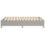 Hellgrauer Stoffbettrahmen 140x200 cm von vidaXL, Betten und Lattenroste - Ref: Foro24-3120961, Preis: 129,88 €, Rabatt: %