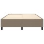 Taupe gray fabric bed frame 140x200 cm by vidaXL, Beds and slatted bases - Ref: Foro24-3120866, Price: 153,22 €, Discount: %