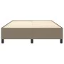 Taupe gray fabric bed frame 140x200 cm by vidaXL, Beds and slatted bases - Ref: Foro24-3120866, Price: 150,31 €, Discount: %