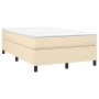 Cream fabric bed frame 120x200 cm by vidaXL, Beds and slatted bases - Ref: Foro24-3120851, Price: 120,65 €, Discount: %