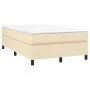 Cream fabric bed frame 120x200 cm by vidaXL, Beds and slatted bases - Ref: Foro24-3120851, Price: 117,58 €, Discount: %