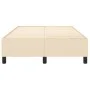Cream fabric bed frame 120x200 cm by vidaXL, Beds and slatted bases - Ref: Foro24-3120851, Price: 117,58 €, Discount: %