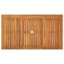 Gartentisch aus massivem Akazienholz, 140 x 80 x 74 cm von vidaXL, Gartentische - Ref: Foro24-42618, Preis: 173,01 €, Rabatt: %