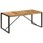 Solid rough mango wood dining table 180 cm by vidaXL, Kitchen and dining tables - Ref: Foro24-243997, Price: 216,78 €, Discou...