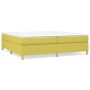 Bettgestell aus grünem Stoff, 200 x 200 cm von vidaXL, Betten und Lattenroste - Ref: Foro24-3120992, Preis: 113,06 €, Rabatt: %