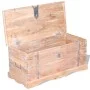 Baúl de almacenamiento de madera de acacia de vidaXL, Baúles de almacenamiento - Ref: Foro24-244053, Precio: 284,81 €, Descue...