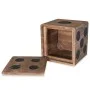Mindi wooden dice design storage box 40x40x40 cm by vidaXL, Storage trunks - Ref: Foro24-244559, Price: 152,05 €, Discount: %