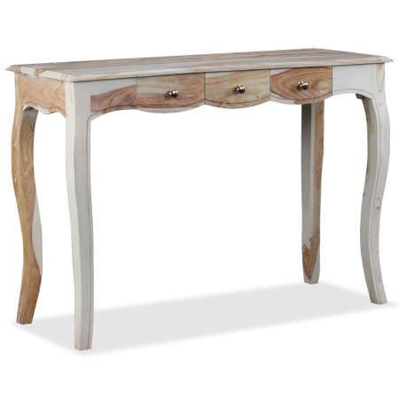 Console table with 3 drawers solid sheesham wood 110x40x76 cm by vidaXL, Side tables - Ref: Foro24-244347, Price: 228,68 €, D...