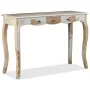 Console table with 3 drawers solid sheesham wood 110x40x76 cm by vidaXL, Side tables - Ref: Foro24-244347, Price: 224,75 €, D...