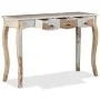 Console table with 3 drawers solid sheesham wood 110x40x76 cm by vidaXL, Side tables - Ref: Foro24-244347, Price: 224,75 €, D...