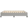 Estructura de cama gris claro tela 200x200 cm de vidaXL, Camas y somieres - Ref: Foro24-3120886, Precio: 172,91 €, Descuento: %