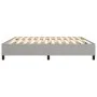 Light gray fabric bed frame 200x200 cm by vidaXL, Beds and slatted bases - Ref: Foro24-3120886, Price: 166,92 €, Discount: %