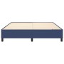 Estructura de cama de tela azul 160x200 cm de vidaXL, Camas y somieres - Ref: Foro24-3120876, Precio: 118,66 €, Descuento: %
