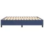 Blauer Stoffbettrahmen 160x200 cm von vidaXL, Betten und Lattenroste - Ref: Foro24-3120876, Preis: 124,04 €, Rabatt: %