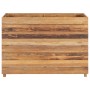 Hochbeet aus recyceltem Teakholz und Stahl, 100 x 40 x 72 cm von vidaXL, Töpfe und Pflanzgefäße - Ref: Foro24-47428, Preis: 2...