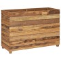 Hochbeet aus recyceltem Teakholz und Stahl, 100 x 40 x 72 cm von vidaXL, Töpfe und Pflanzgefäße - Ref: Foro24-47428, Preis: 2...