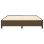 Dark brown fabric bed frame 180x200 cm by vidaXL, Beds and slatted bases - Ref: Foro24-3120881, Price: 134,72 €, Discount: %