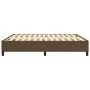 Bettgestell aus dunkelbraunem Stoff, 180 x 200 cm von vidaXL, Betten und Lattenroste - Ref: Foro24-3120881, Preis: 134,72 €, ...