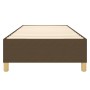Estructura de cama de tela marrón 100x200 cm de vidaXL, Camas y somieres - Ref: Foro24-3120940, Precio: 76,19 €, Descuento: %