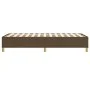 Brown fabric bed frame 100x200 cm by vidaXL, Beds and slatted bases - Ref: Foro24-3120940, Price: 92,83 €, Discount: %