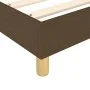 Brown fabric bed frame 100x200 cm by vidaXL, Beds and slatted bases - Ref: Foro24-3120940, Price: 92,83 €, Discount: %