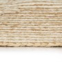 Handwoven jute rug white spiral design 90 cm by vidaXL, Rugs - Ref: Foro24-133716, Price: 33,35 €, Discount: %