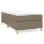 Taupegrauer Bettrahmen aus Stoff, 90 x 190 cm von vidaXL, Betten und Lattenroste - Ref: Foro24-3120925, Preis: 96,06 €, Rabat...
