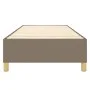 Taupegrauer Bettrahmen aus Stoff, 90 x 190 cm von vidaXL, Betten und Lattenroste - Ref: Foro24-3120925, Preis: 96,06 €, Rabat...