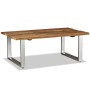 Recycled solid wood coffee table 100x60x38 cm by vidaXL, Coffee table - Ref: Foro24-244586, Price: 126,86 €, Discount: %