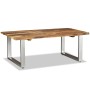 Recycled solid wood coffee table 100x60x38 cm by vidaXL, Coffee table - Ref: Foro24-244586, Price: 126,86 €, Discount: %