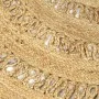 Alfombra hecha a mano de yute trenzado 90 cm de vidaXL, Alfombras - Ref: Foro24-133707, Precio: 30,70 €, Descuento: %