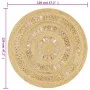 Alfombra hecha a mano de yute trenzado 90 cm de vidaXL, Alfombras - Ref: Foro24-133707, Precio: 30,70 €, Descuento: %
