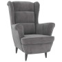 Sillón de terciopelo gris claro von vidaXL, Sessel - Ref: Foro24-324059, Preis: 206,58 €, Rabatt: %