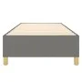 Dark gray fabric bed frame 90x200 cm by vidaXL, Beds and slatted bases - Ref: Foro24-3120930, Price: 112,54 €, Discount: %