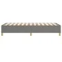 Dark gray fabric bed frame 90x200 cm by vidaXL, Beds and slatted bases - Ref: Foro24-3120930, Price: 112,54 €, Discount: %