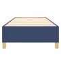Blue fabric bed frame 90x200 cm by vidaXL, Beds and slatted bases - Ref: Foro24-3120935, Price: 114,99 €, Discount: %