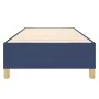 Blue fabric bed frame 90x200 cm by vidaXL, Beds and slatted bases - Ref: Foro24-3120935, Price: 110,32 €, Discount: %