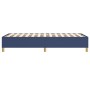 Blue fabric bed frame 90x200 cm by vidaXL, Beds and slatted bases - Ref: Foro24-3120935, Price: 114,99 €, Discount: %