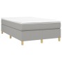 Light gray fabric bed frame 120x200 cm by vidaXL, Beds and slatted bases - Ref: Foro24-3120945, Price: 111,04 €, Discount: %