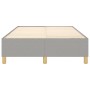 Light gray fabric bed frame 120x200 cm by vidaXL, Beds and slatted bases - Ref: Foro24-3120945, Price: 111,04 €, Discount: %