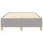 Light gray fabric bed frame 120x200 cm by vidaXL, Beds and slatted bases - Ref: Foro24-3120945, Price: 118,04 €, Discount: %