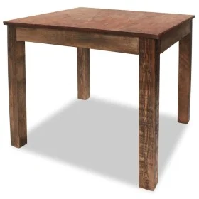 Recycled solid wood dining table 82x80x76 cm by vidaXL, Kitchen and dining tables - Ref: Foro24-244495, Price: 249,59 €, Disc...