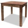 Recycled solid wood dining table 82x80x76 cm by vidaXL, Kitchen and dining tables - Ref: Foro24-244495, Price: 249,54 €, Disc...