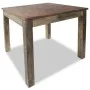 Recycled solid wood dining table 82x80x76 cm by vidaXL, Kitchen and dining tables - Ref: Foro24-244495, Price: 249,54 €, Disc...