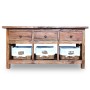 Recycled solid wood sideboard 100x30x50 cm by vidaXL, Sideboards - Ref: Foro24-244488, Price: 252,67 €, Discount: %